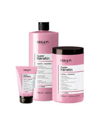 3 Produkter - Keratin Shampoo 1000ml , Keratin Mask 1000ml ,  Keratin Repair & Split Ends 100ml