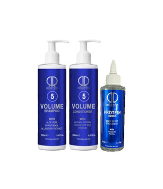 3 Produkter - Rosted 5 Volume Shampoo - Rosted 5 Volume Conditioner - Rosted Protein Boost