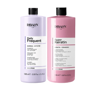 All Around Pakke Shampoo 1000ml med uv-filter, 1000 ml keratin Conditioner