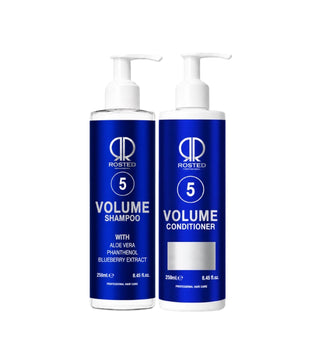 2 Produkter - Rosted 5 Volume Shampoo - Rosted 5 Volume Conditioner
