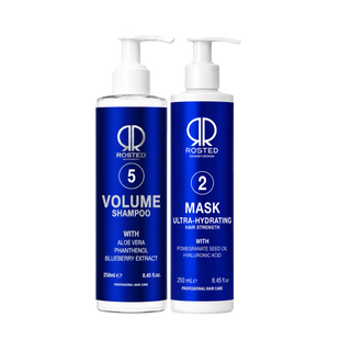 2 Produkter - Rosted 5 Volume Shampoo - Rosted 2 Mask