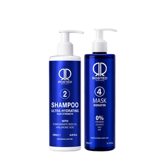 Rosted 2 Shampoo og Rosted 4 Mask
