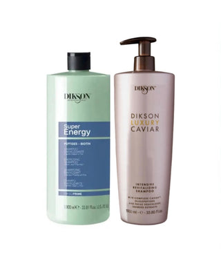 2 Produkter - Energy Shampoo 1000ml - Caviar Conditioner 1000ml