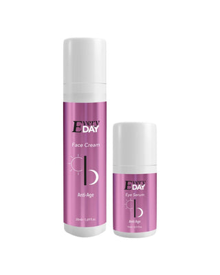 2 Produkter - EveryDay - Anti-Age Face Cream & Eye Serum