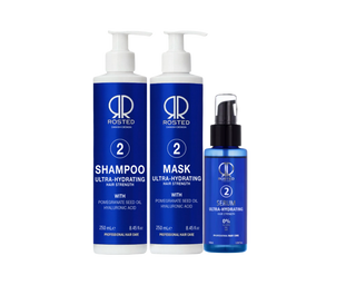 3 Produkter - Rosted 2-2-2  - Rosted 2 Shampoo 250 ml - Rosted 2 Mask 250 ml - Rosted 2 Serum 100ml