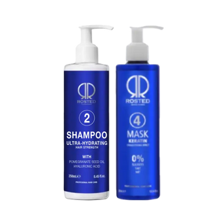 Rosted 2 Shampoo og Rosted 4 Mask