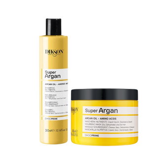 Prøvepakke - Argan shampoo 300 ml & Argan mask 500 ml